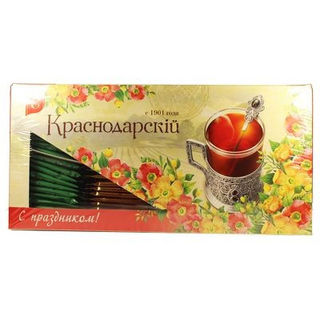 Чай Краснодарский  ВЕКА с праздником  ассарти 100пак